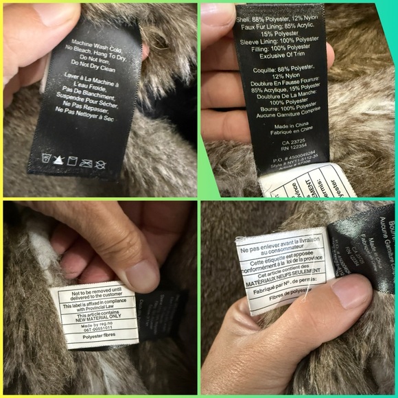 Babaton Black Ski Jacket with Fur Trim Aritzia medium like new - Picture 5 of 17